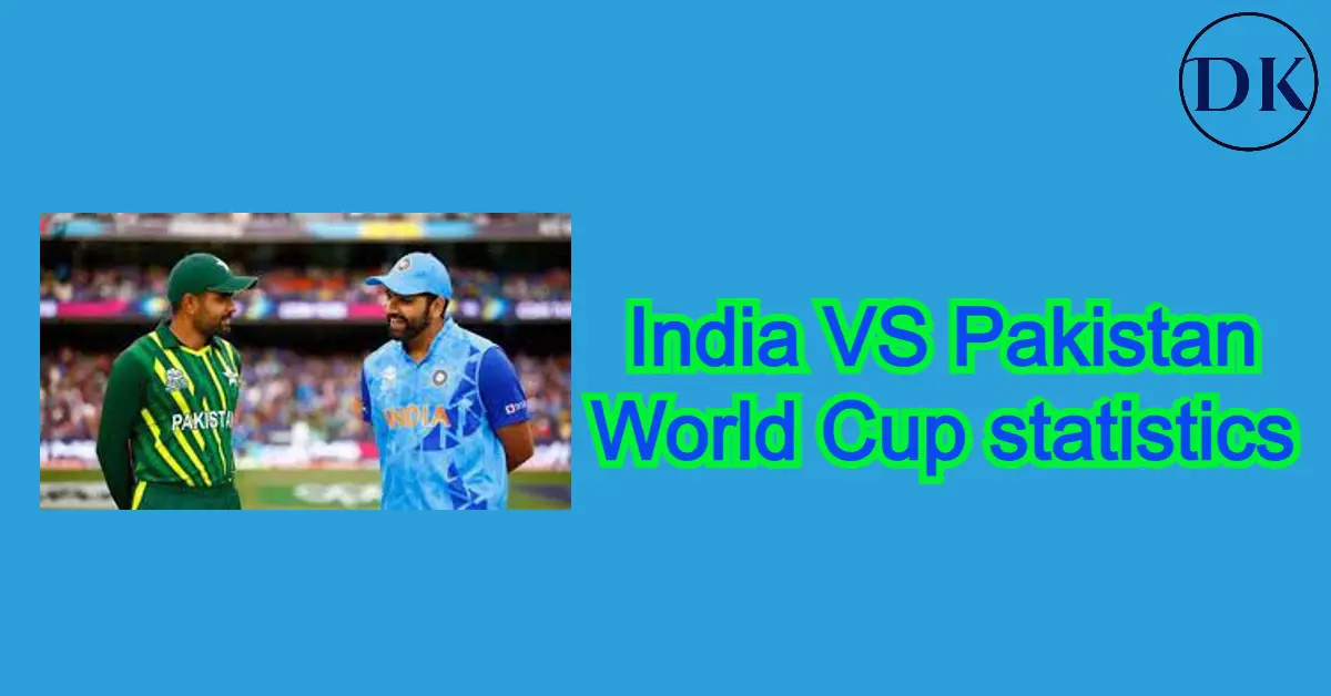 India Pakistan World Cup statistics